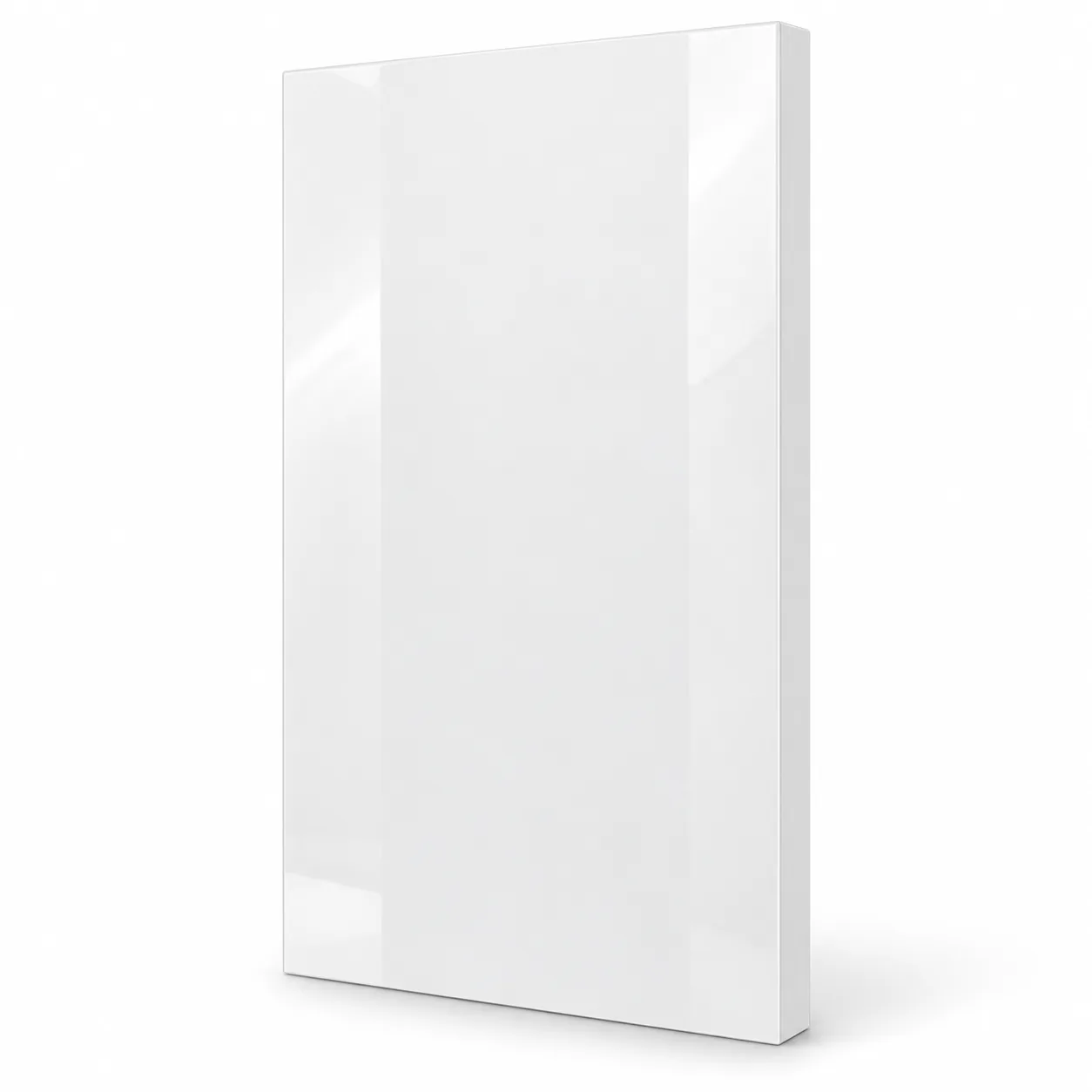 A White gloss shutter